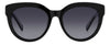 Kate Spade Brea/F/S sunglasses - straight-on front view - Colour: Black