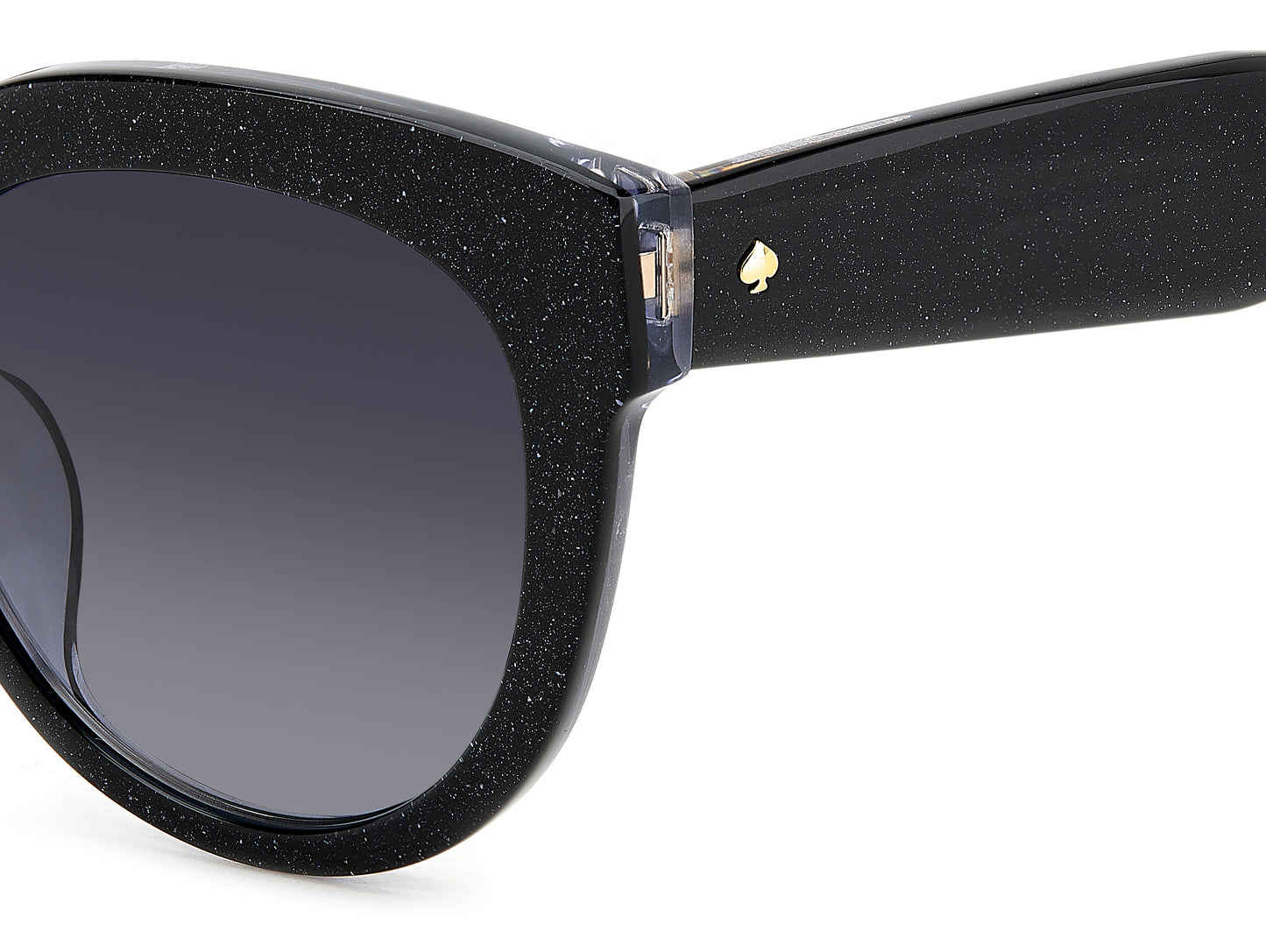 Kate Spade Brea/F/S sunglasses - frame detail view - Colour: Black