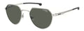 Carrera Carduc 036/S sunglasses - front view - Colour: Silver