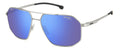 Carrera Carduc 037/S sunglasses - front view - Colour: Silver