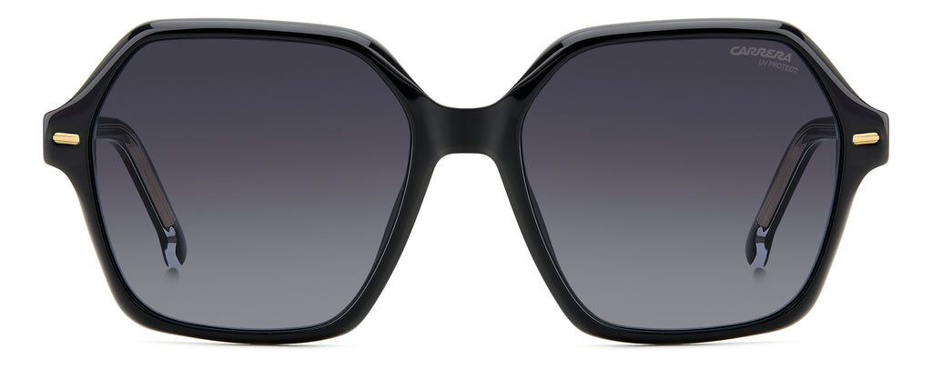 Carrera 3026/S sunglasses - straight-on front view - Colour: Black