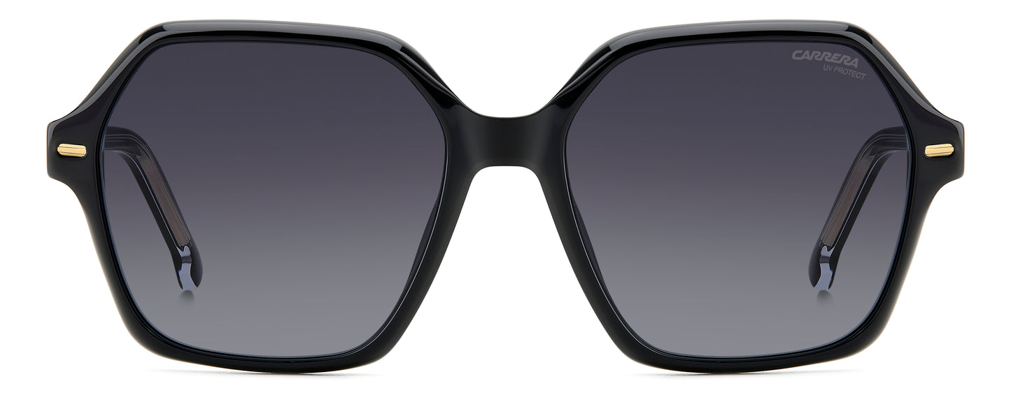 Carrera 3026/S sunglasses - straight-on front view - Colour: Black