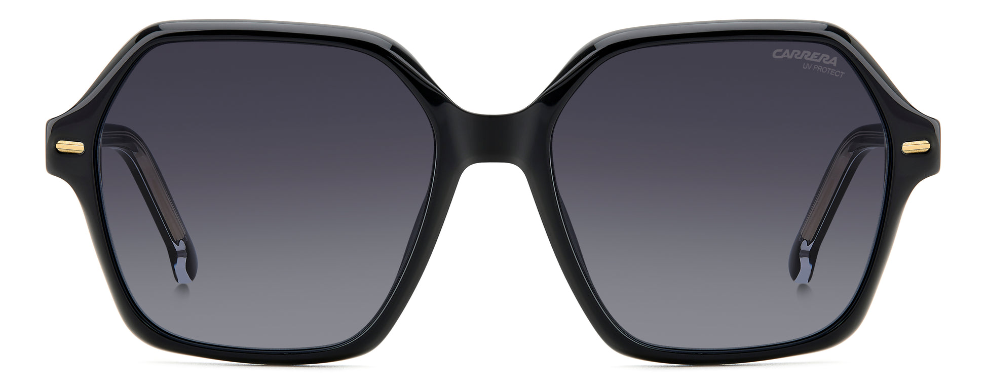 Carrera 3026/S sunglasses - straight-on front view - Colour: Black