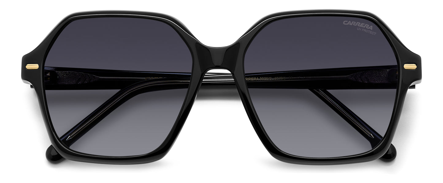 Carrera 3026/S sunglasses - rear view - Colour: Black