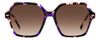 Carrera 3026/S sunglasses - straight-on front view - Colour: Purple Tortoise Shell