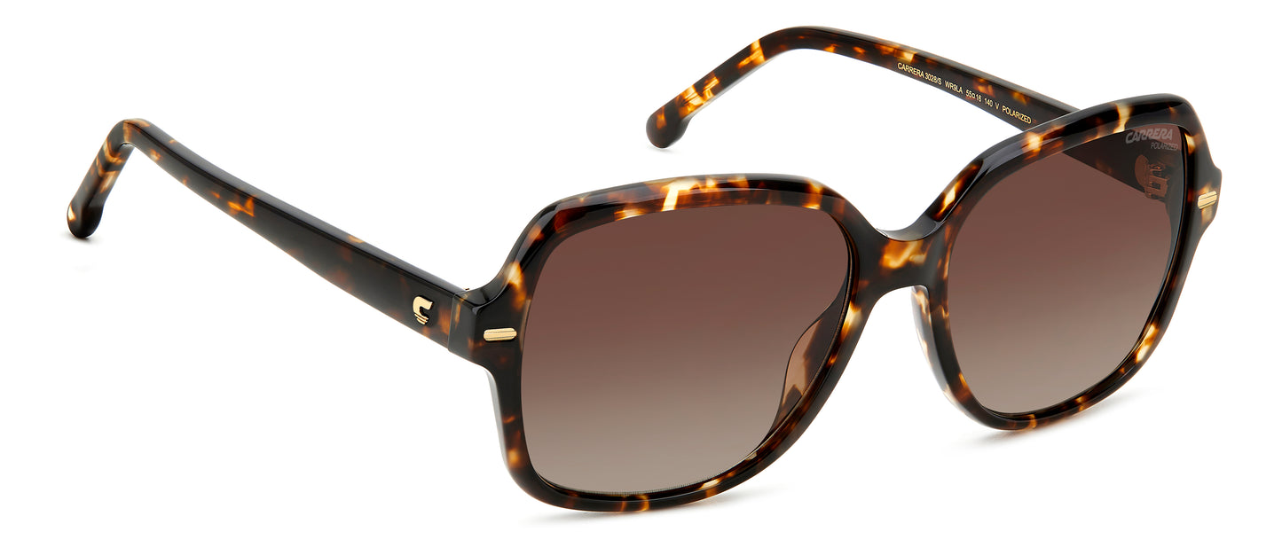 Carrera 3028/S sunglasses - alternative angle view - Colour: Tortoise Shell
