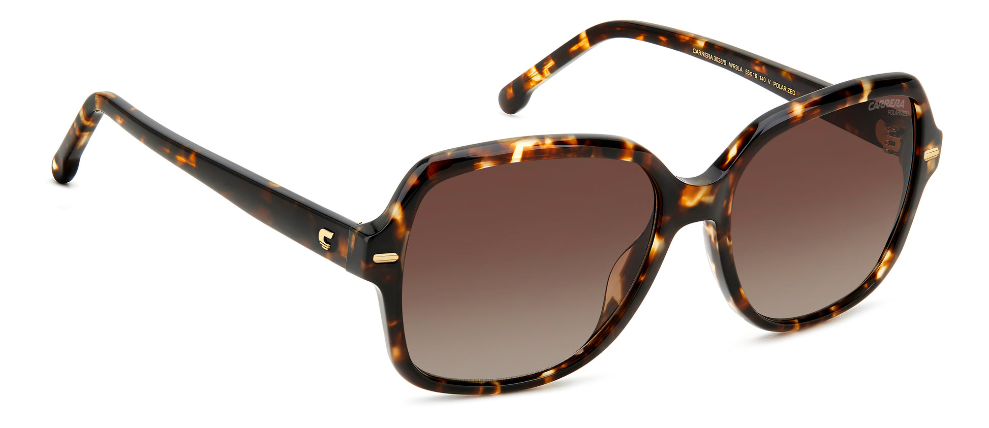 Carrera 3028/S sunglasses - alternative angle view - Colour: Tortoise Shell