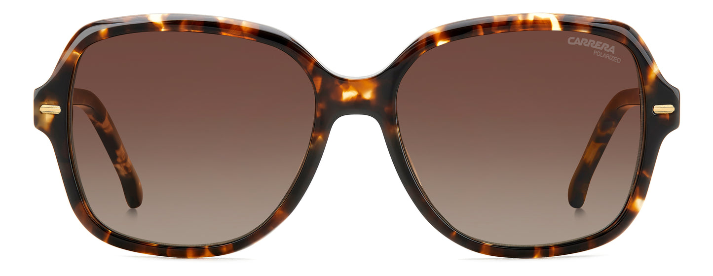 Carrera 3028/S sunglasses - straight-on front view - Colour: Tortoise Shell