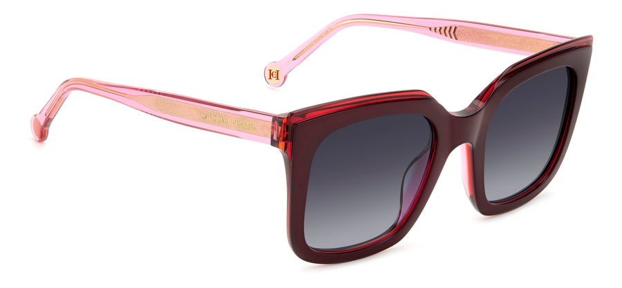 Carolina Herrera HER 0249/G/S eyewear - side view - Colour: Burgundy Pink