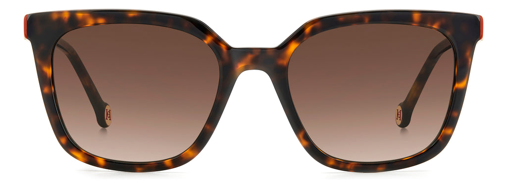 Carolina Herrera HER 0236/S eyewear - alternative view - Colour: Havana Red