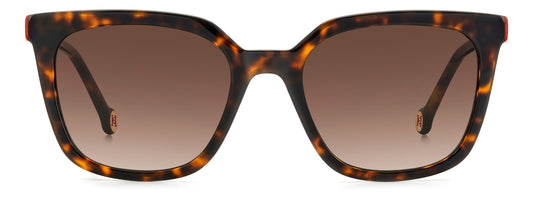Carolina Herrera HER 0236/S eyewear - alternative view - Colour: Havana Red