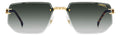 Carrera 1070/s sunglasses - detail view - Colour: Gold Green