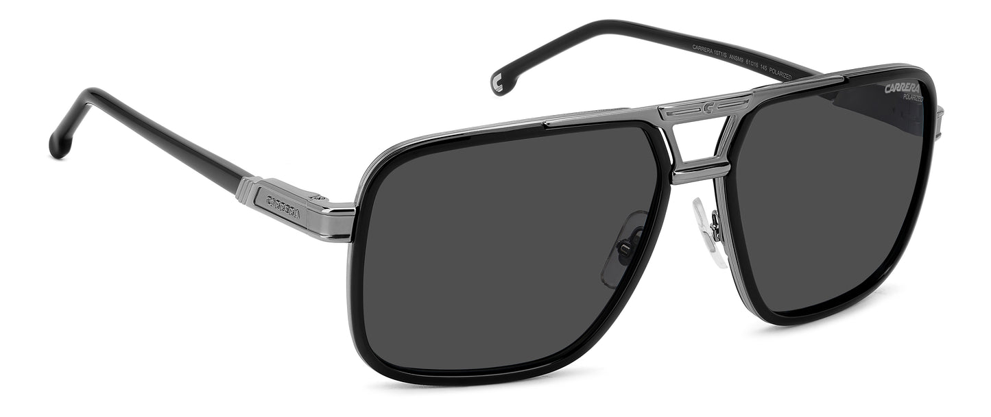 Colour: Black Grey - Carrera 1071/S polarised alternative angle view