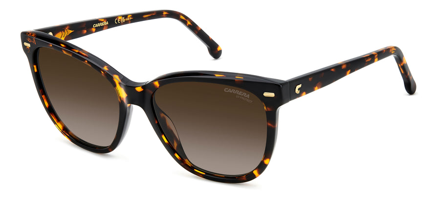 Carrera 3043/S sunglasses - front view - Colour: Havana