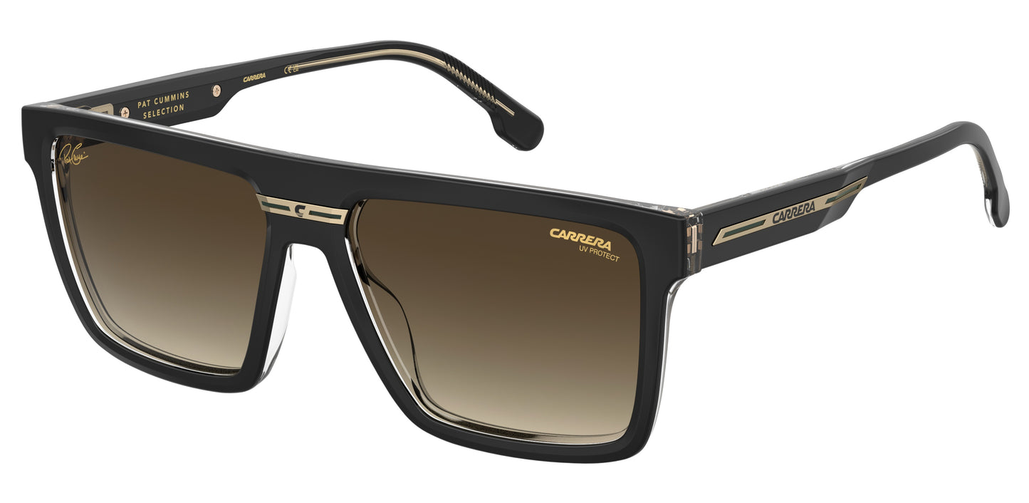 Colour: Black Gold - Carrera Victory C 03/S polarised angle view