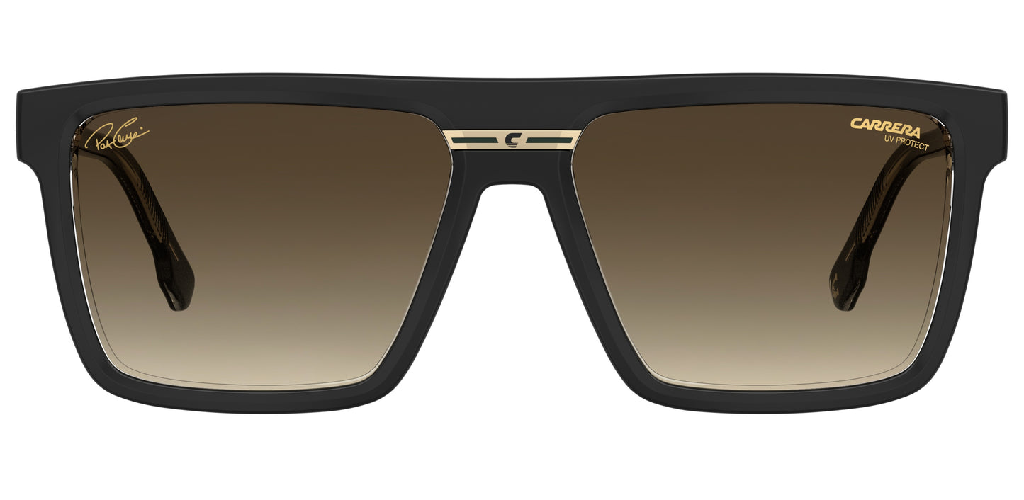 Colour: Black Gold - Carrera Victory C 03/S polarised front view