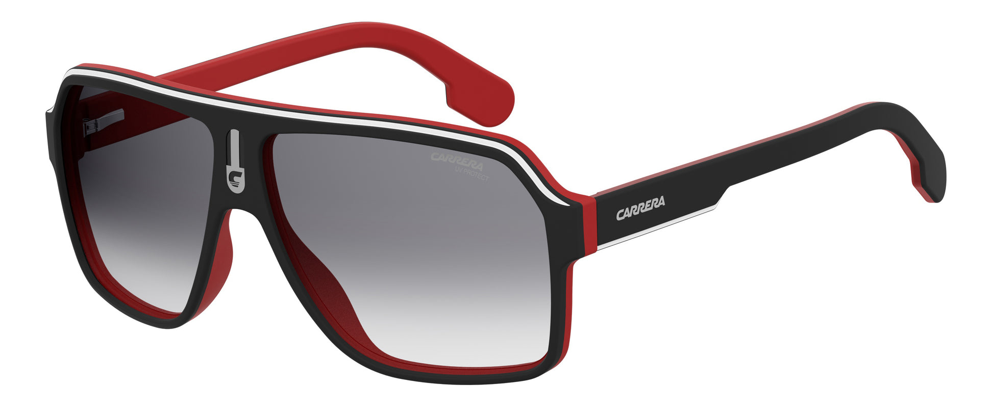 Colour: Black Red - Carrera 1001/S angle view
