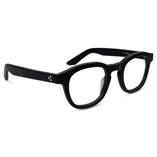 Matrix Eyedesign 2219 Black optical frame, three-quarter view