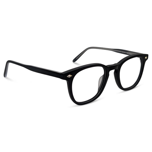 Matrix Eyedesign 2221 Black optical frame, three-quarter view