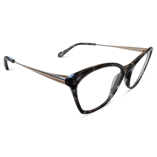 Charlie Brown 4379 Grey Tortoise optical frame, three-quarter view