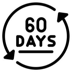 60-Day Hassle-Free Returns