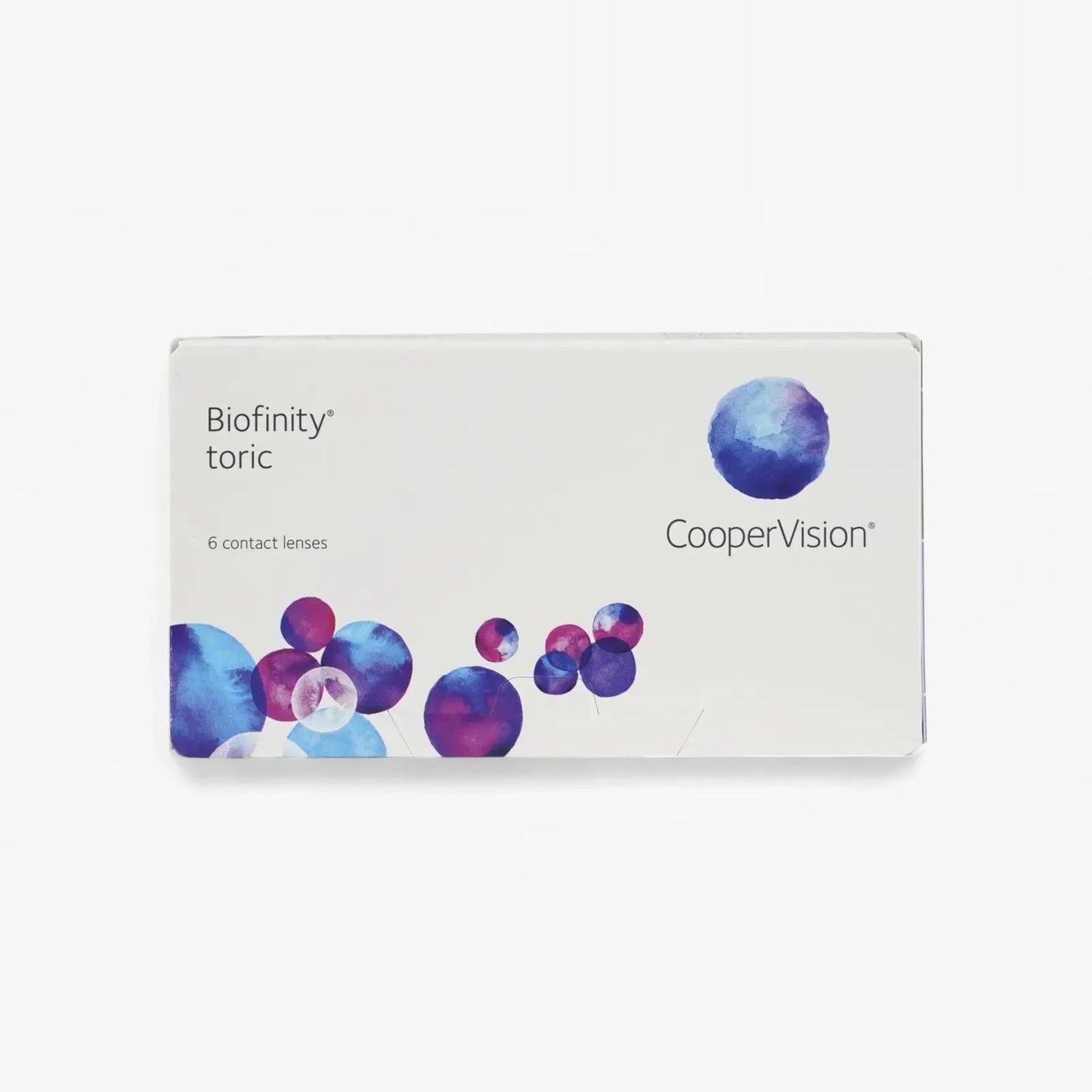 CooperVision Biofinity Toric- Monthly contact lenses - sourced front