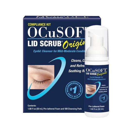 OCuSoft LidScrub Original Compliance Kit 50ml + 100 Pads