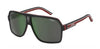 Carrera 27 three-quarter view - Colour: Black Red - Lens: Green - Media: Original Carrera Ultra Polarised