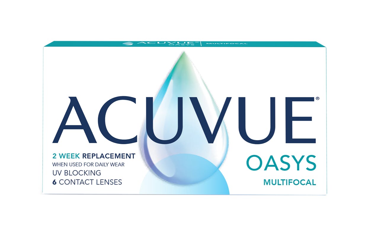 Acuvue Oasys Multifocal - Fortnightly contact lenses - sourced front