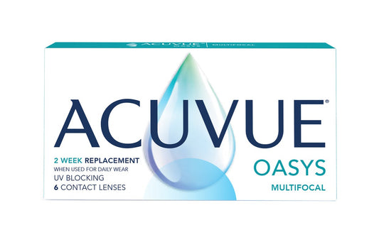 Acuvue Oasys Multifocal - Fortnightly contact lenses - sourced front