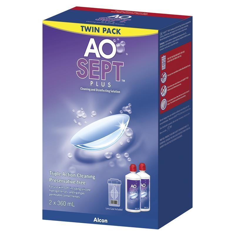 AOSEPT Plus Twin Pack 2 x 360mL pack