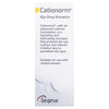 Cationorm Preservative-Free Eye Drops 10mL rear packaging information