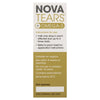 NovaTears + Omega-3 Eye Drops 3mL rear packaging information