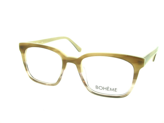 Bohème 1833 Peanut Brown angled view showing temples