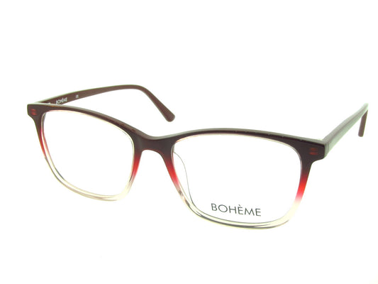 Bohème 1834 Burgundy Fade angled view showing temples