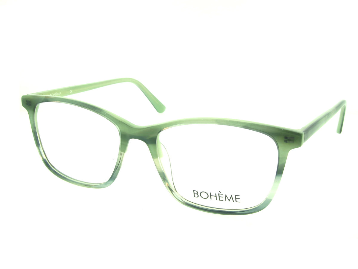 Bohème 1834 Sage Grey Fade angled view showing temples