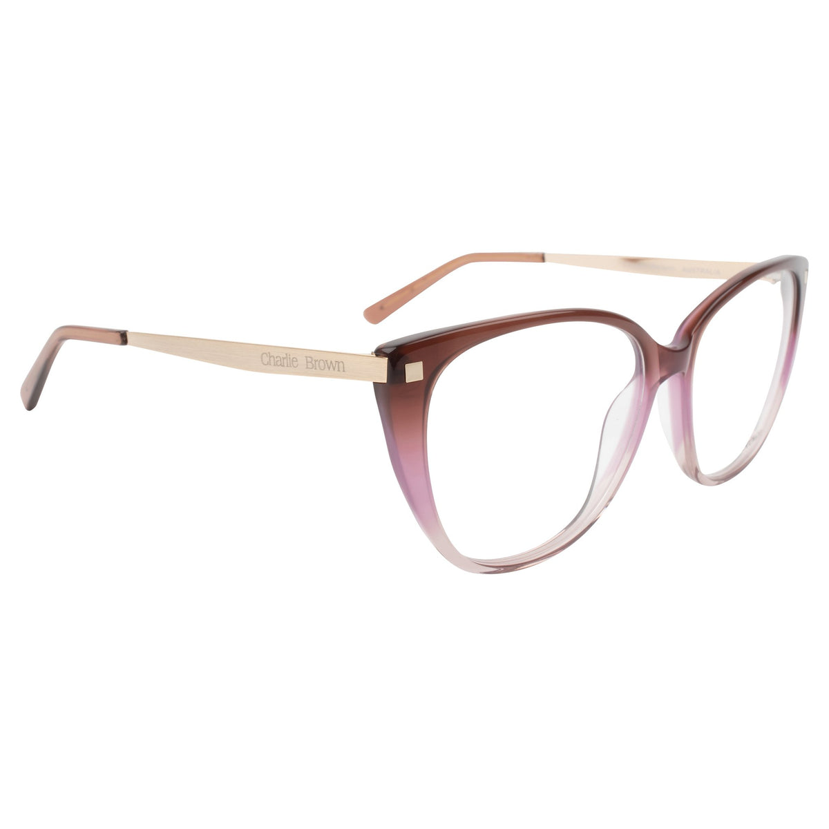 Charlie Brown 4303 in Blush Tortoise optical frame
