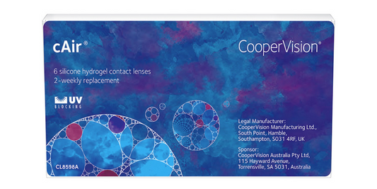 CooperVision cAir - Fortnightly contact lenses - sourced front