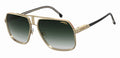Carrera 1055/S sunglasses - side view - Colour: Green Gold