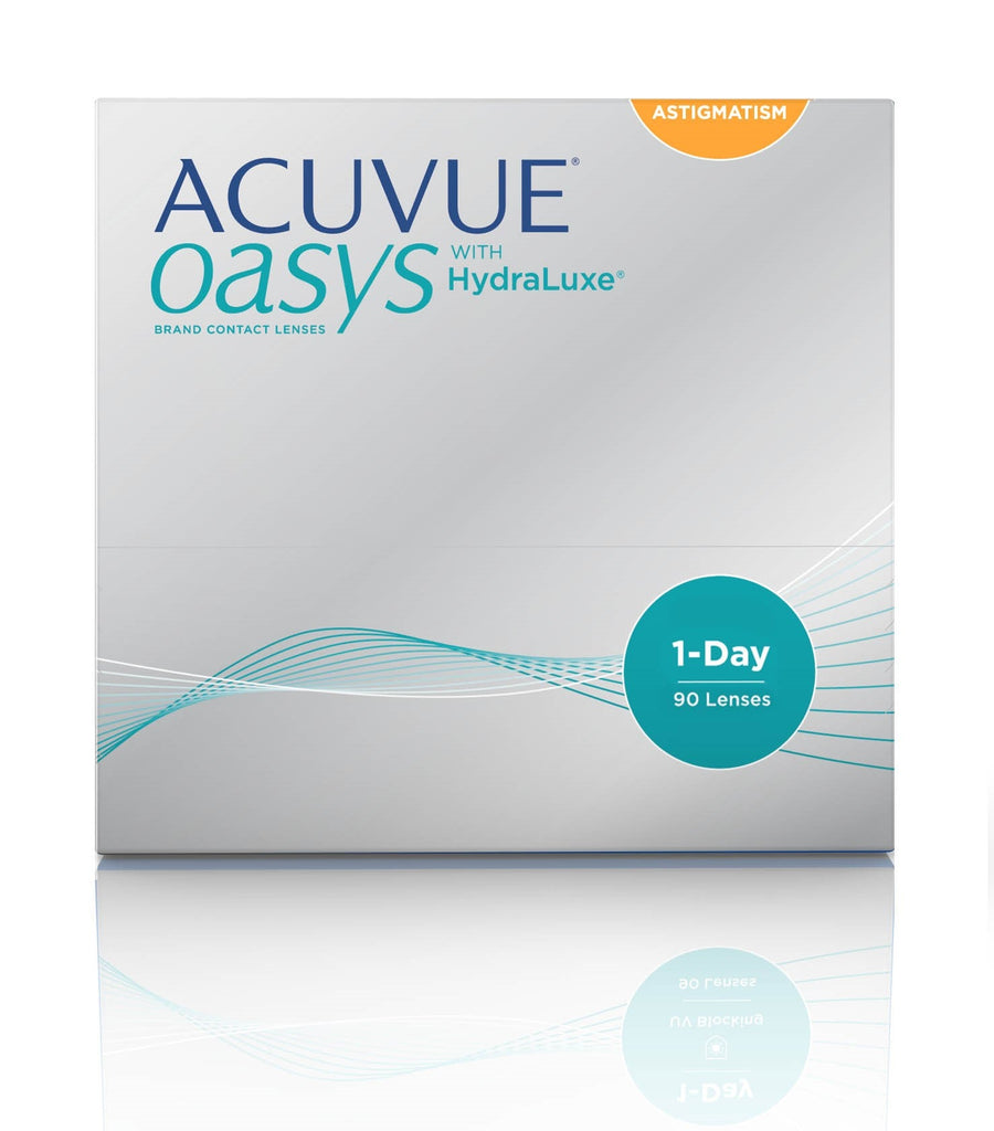 Acuvue Oasys For Astigmatism - 1 Day contact lenses - front view