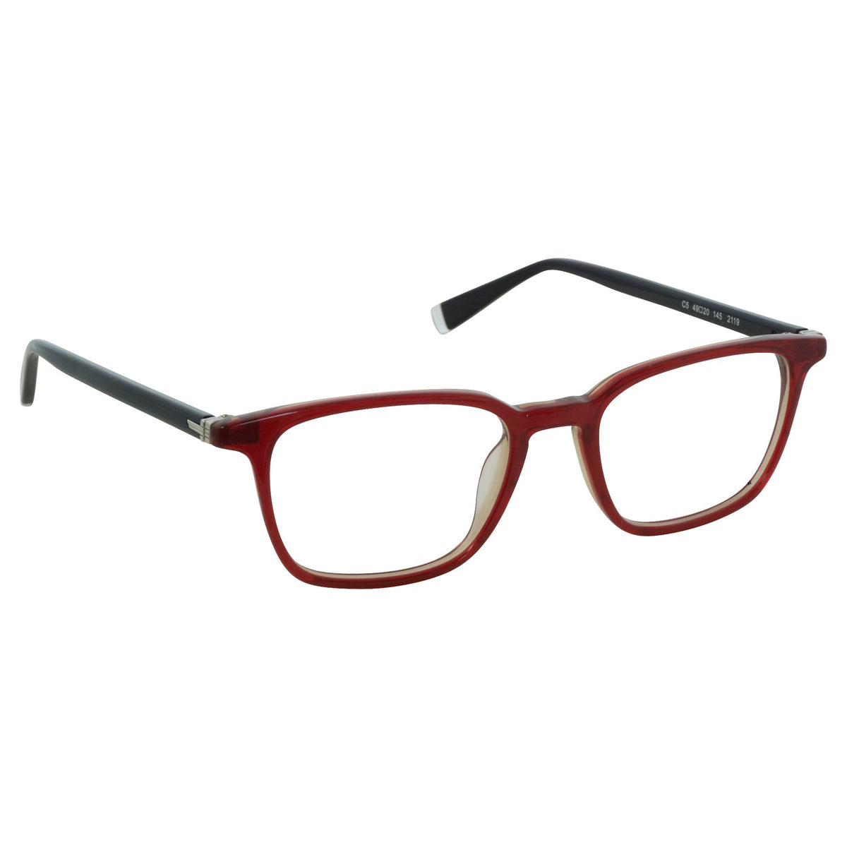 Matrix Eyedesign 2119 in Burgundy optical frame