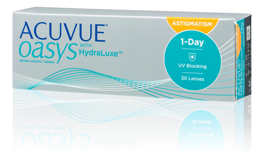 Acuvue Oasys For Astigmatism - 1 Day contact lenses - alternative view