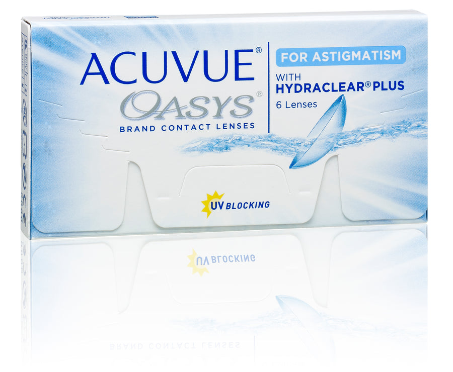Acuvue Oasys For Astigmatism - Fortnightly contact lenses - side view