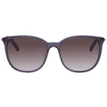 Oroton Adley front view - Colour: Purple - Lens: Brown gradient - Media: Standard
