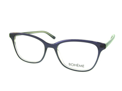 Bohème 1837 Crystal Purple angled view showing temples