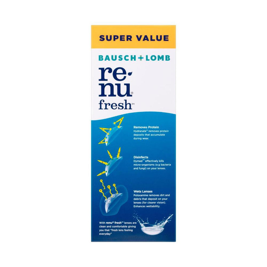 Renu Fresh Multi-Purpose Solution Value Pack 830mL