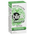 Blink Contacts Eye Drops 10mL box and bottle