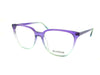 Bohème 1816 Purple Fade optical frame, three-quarter view