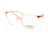 Bohème 1818 Pink optical frame, three-quarter view