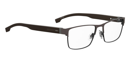 BOSS 1040 Matte Brown Ruthenium optical frame